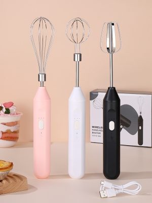 Handheld Electric Egg Beater For Home Baking Of Cakes
