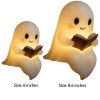Cute LED Ghost Night Light Children's Nightlight Gift Bedside Sleep Lamp Halloween Decorations Lovely Ghost Lamp Warm Light