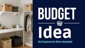 Budget Home Organization Ideas