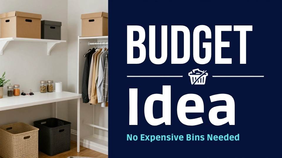 Budget Home Organization Ideas
