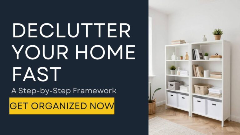 Declutter your home fasat