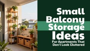 small balcony storage ideas