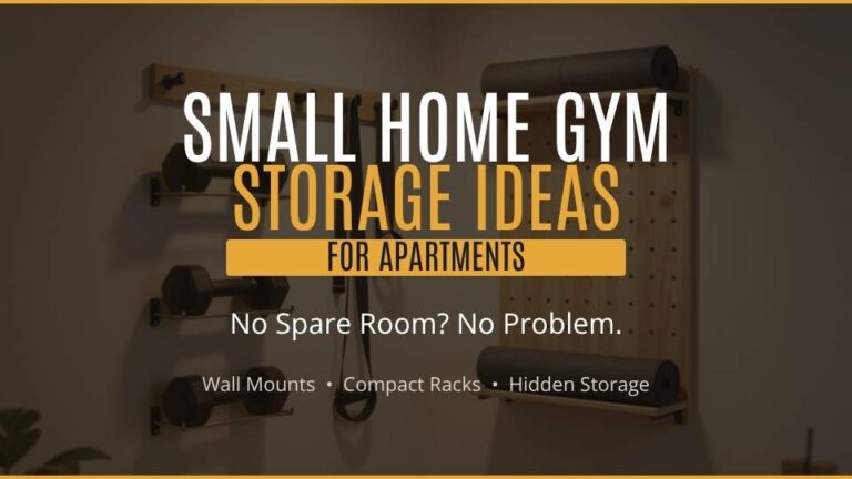 small home gym storage ideas