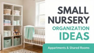 small nursery organization ideas