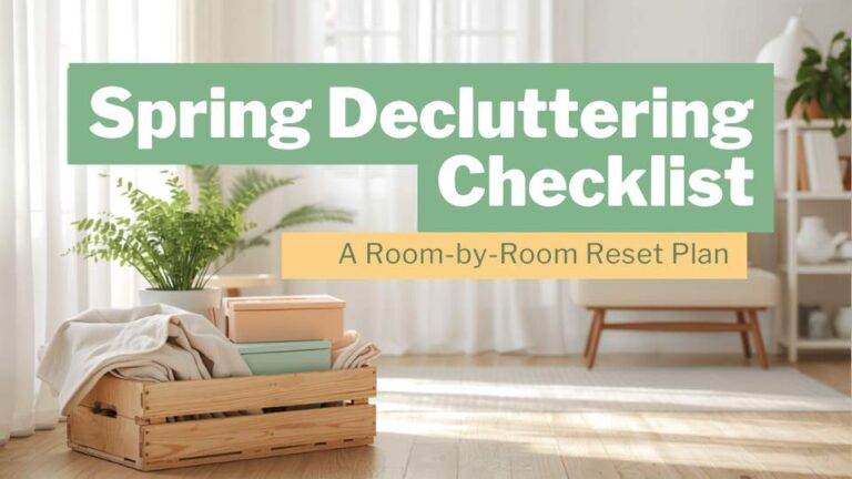 spring decluttering checklist