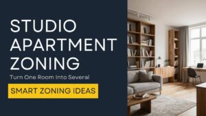 Studio Apartment Zoning Ideas