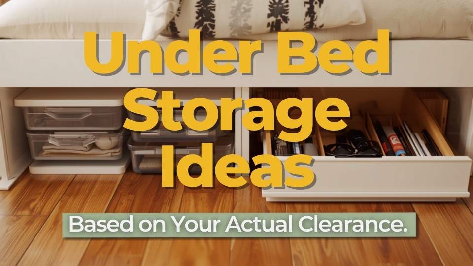 under bed storage ideas