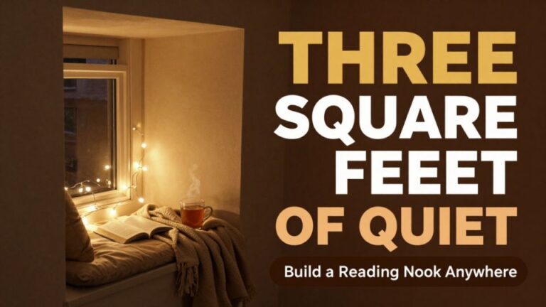 reading nook ideas for small spaces